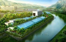 龍開口水電站 玻璃鋼孵化桶助力魚類生態保護新篇章